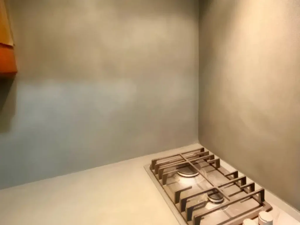 cuisine beton cire