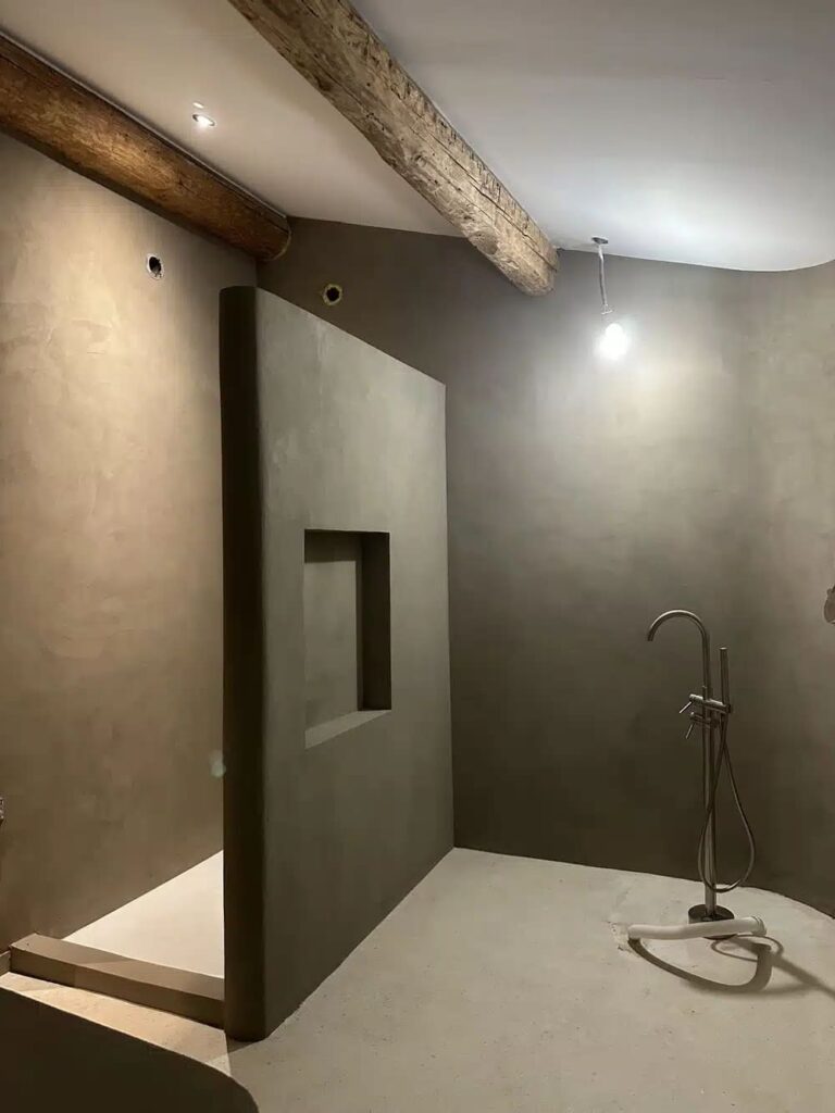 douche béton ciré Mazan