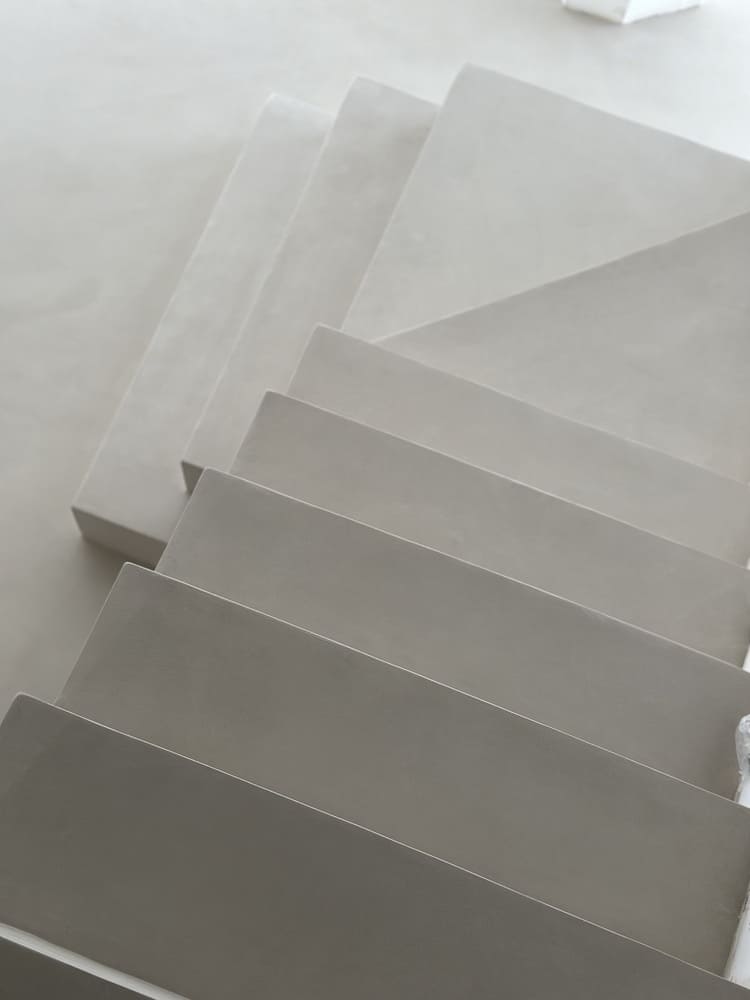 Concept Flore - Saint Brice sous Forêt béton ciré escalier